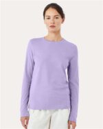 BELLA + CANVAS - Women’s Jersey Long Sleeve Tee, Crewneck T-Shirt, S - 2XL