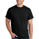 Gildan DryBlend 50 Cotton/50 Poly Pocket T-Shirt