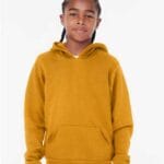 BELLA + CANVAS Youth Sponge Fleece Hoodie, Pullover Hooded Sweatshirt