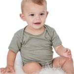 BELLA + CANVAS - Infant Jersey One Piece, Newborn to Infant Short-Sleeve Bodysuit
