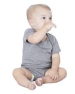 BELLA + CANVAS - Infant Triblend One Piece, Newborn to Infant Short-Sleeve Bodysuit