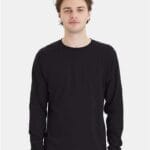 Hanes Essential-T T-Shirt, Classic Fit Crewneck Long Sleeve Tee