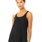 BELLA + CANVAS - Women's Flowy Racerback Tank, Relaxed Fit Sleeveless Tank Tops, XS - 2XL