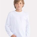 Next Level Youth Cotton Long Sleeve T-Shirt – Soft, Stylish & Comfortable