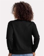 Next Level Women's Laguna Sueded Sweatshirt – Ultra-Soft & Stylish Comfort - Image 3