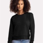 Next Level Women's Laguna Sueded Sweatshirt – Ultra-Soft & Stylish Comfort