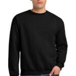 Jerzees Crewneck Sweatshirt, 50/50 Cotton/poly Nublend Pill-Resistant Fleece