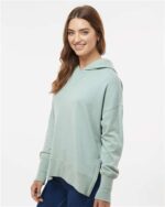 MV Sport - Women's French Terry Hoodie, Lightweight Long sleeve Hooded Sweatshirt - Image 2