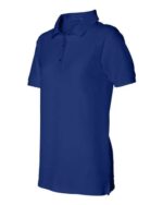 Sierra Pacific - Women's Silky Smooth Piqué Polo, 3 Button Short Sleeve Tops, Collared Polo Shirt - Image 2