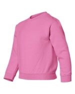 Gildan Heavy Blend Youth Sweatshirt, Long Sleeve Crewneck Sweater, Classic Fit Pullover - Image 2
