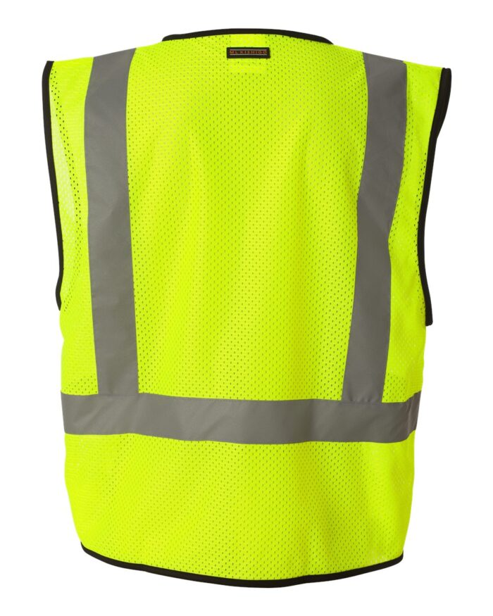 Kishigo - Economy Single Pocket Hook-and-Loop Mesh Vest - 1193-1194 - Image 7