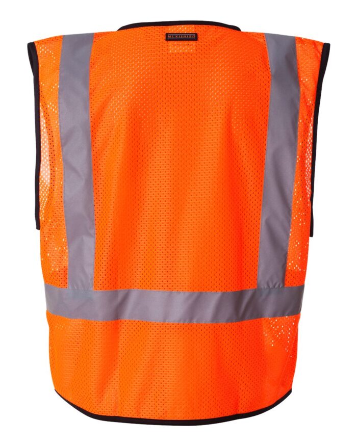Kishigo - Economy Single Pocket Hook-and-Loop Mesh Vest - 1193-1194 - Image 4