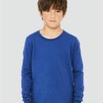 BELLA+CANVAS Youth Jersey Long Sleeve Tee – Soft, Stylish & Comfortable