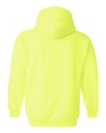 Hi Viz Gildan Heavy Blend Hooded Sweatshirt - 18500 - Image 7