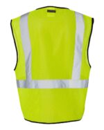Kishigo - Single Pocket Zipper Mesh Class 2 Vest - 1519-1520 - Image 10
