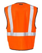 Kishigo - Single Pocket Zipper Mesh Class 2 Vest - 1519-1520 - Image 7