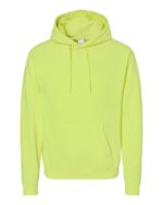Hi Viz Hanes - Ecosmart Hooded Sweatshirt - P170-Work Wear - Image 4