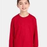 Jerzees Dri-Power Youth Long Sleeve T-Shirt – Moisture-Wicking, Durable & Comfortable