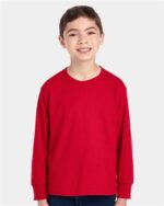 Jerzees Dri-Power Youth Long Sleeve T-Shirt – Moisture-Wicking, Durable & Comfortable