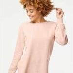 Independent Trading Co. Women's California Wave Wash Crewneck Sweatshirt – Soft, Stylish & Relaxed