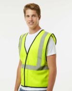 Kishigo - Hook-and-Loop Mesh Vest - 1571-1572- Safety Workwear - Image 6