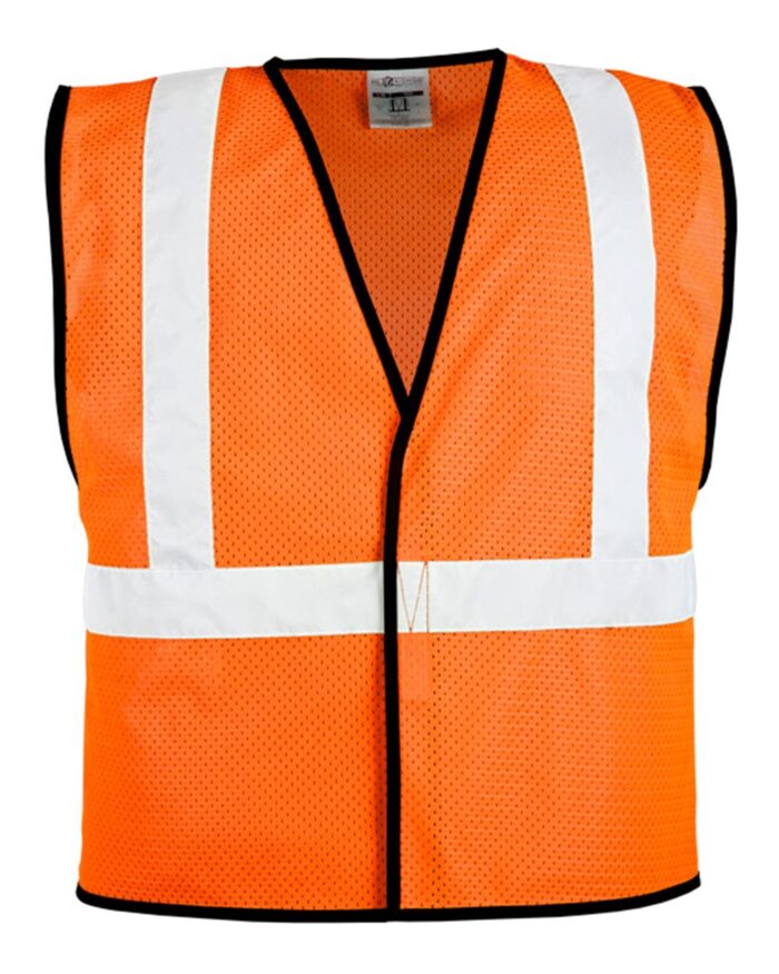 Kishigo - Hook-and-Loop Mesh Vest - 1571-1572- Safety Workwear - Image 2