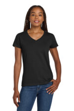 Gildan Women's Heavy Cotton V-Neck 100% Cotton T Shirt