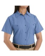 Red Kap Women's Industrial Work Shirt with Variety Colors