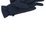 Port Authority Fleece Gloves with Black & Navy Colors