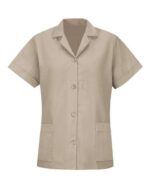 Red Kap  Women's Loose Fit Short Sleeve Button Smock