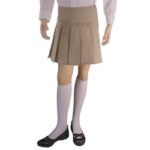 Girl's School Uniform Scooter Skirt, Comfortable Skirt