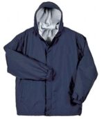 Boys Fleece Lined School Uniform Jacket with Hood