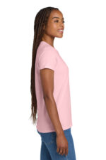 Gildan Women's Ultra Cotton 100% US Cotton Short Sleeve T-Shirt with Variety Colors - Image 2