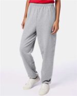 Hanes -Women’s Ecosmart 50/50 US Grown Cotton/Polyester Sweatpants with Variety Colors - Image 3