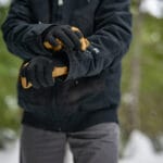 Carhartt High-Dexterity Open-Cuff Glove with Black Barley Color